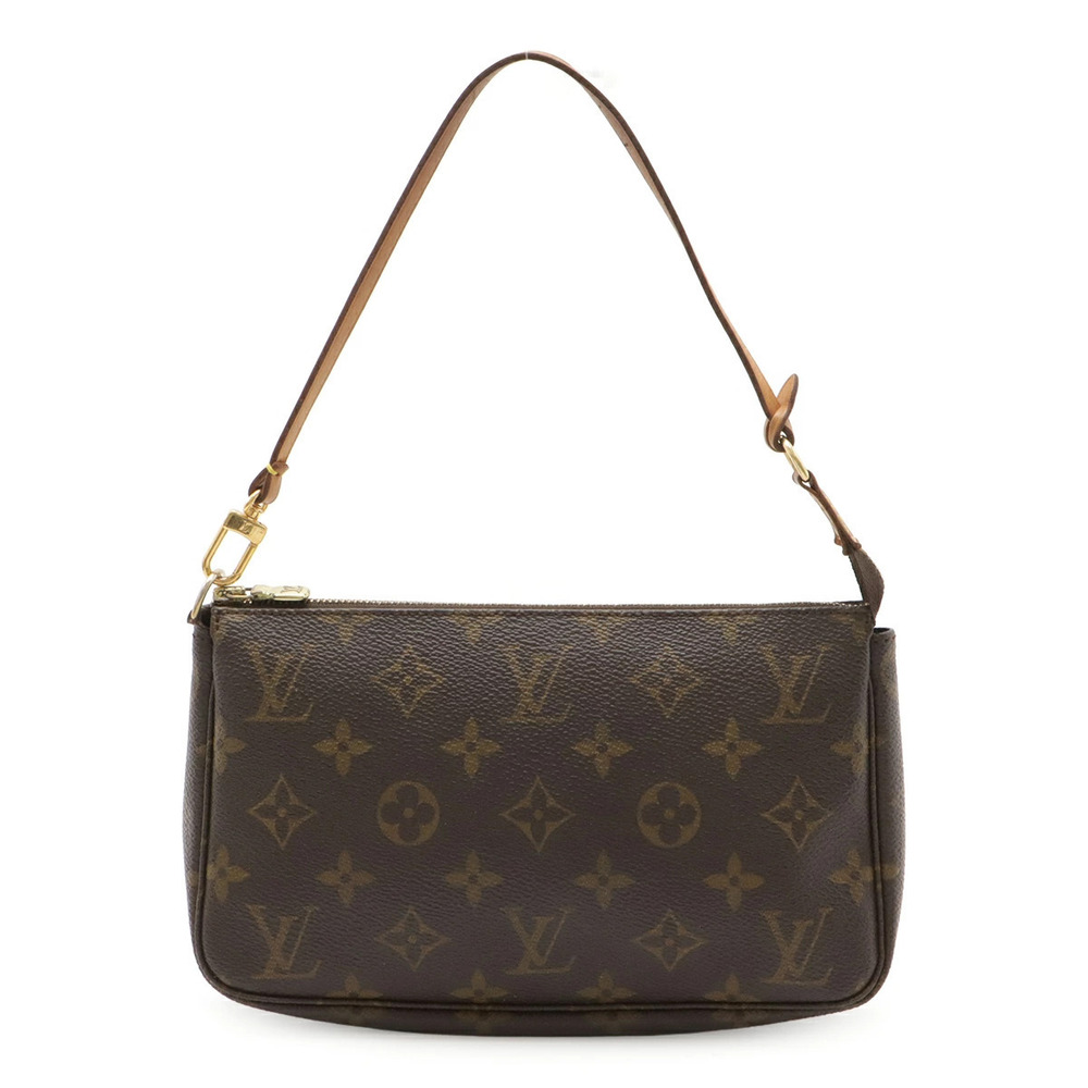 LOUIS VUITTON Monogram Pochette Accessoires Accessory Pouch Clutch Handbag Bag